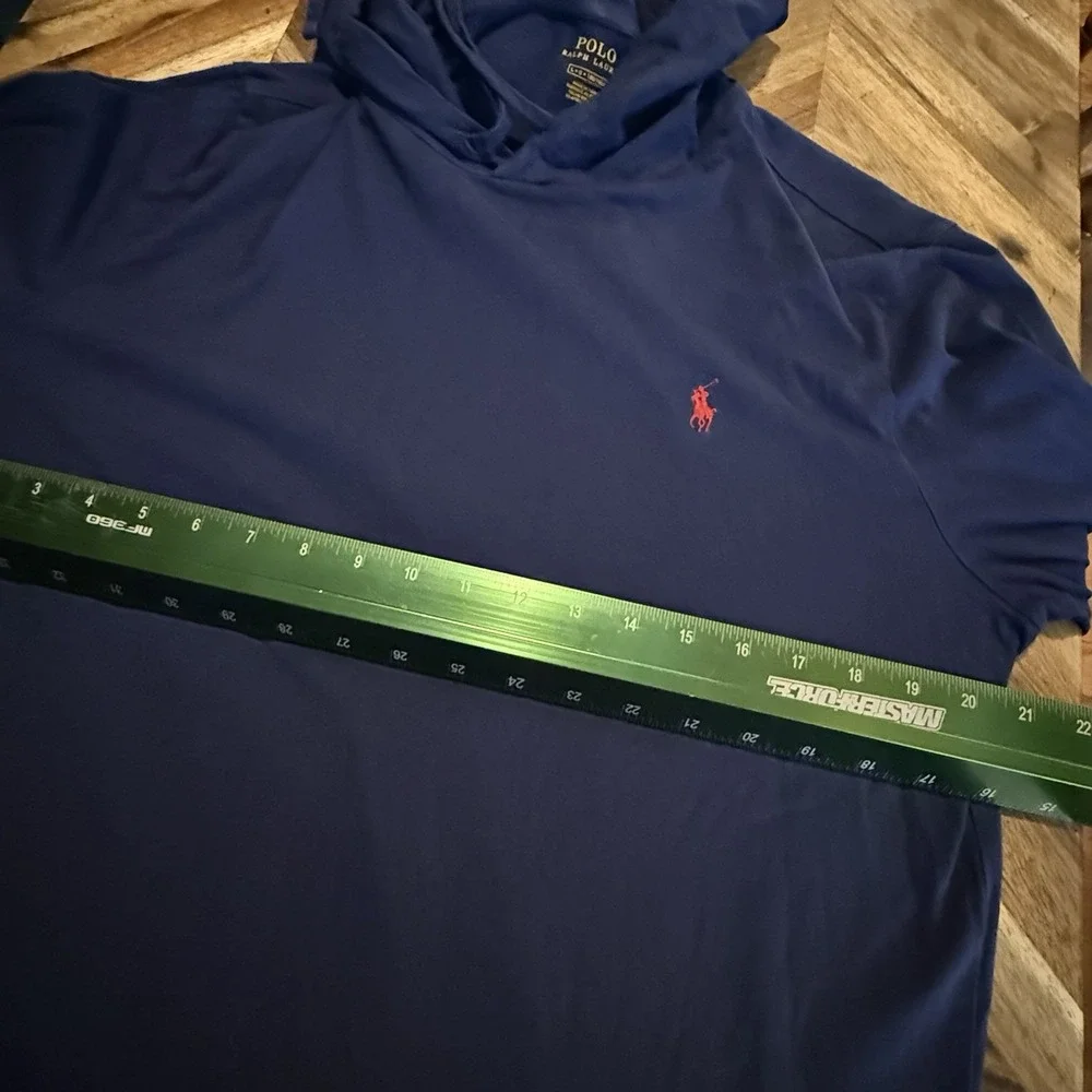 Polo Ralph Lauren Hoodie Cotton Jersey Tee Pullover Men's Large‎